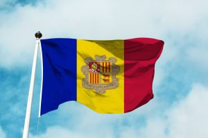 Andorra zászlaja