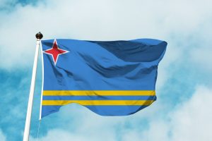 Aruba zászlaja