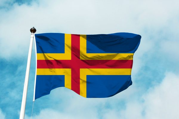 Åland zászlaja