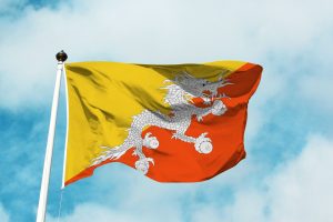 Bhután zászlaja