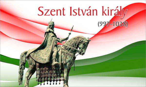 szent istván zászló 150x90 Bögre A
