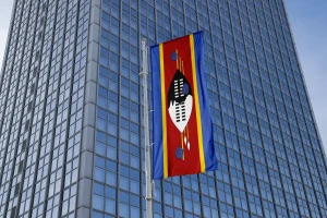 Szváziföld zászlaja