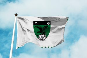 Tatabánya zászlaja