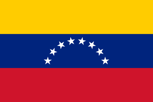 ve Venezuela zászlaja