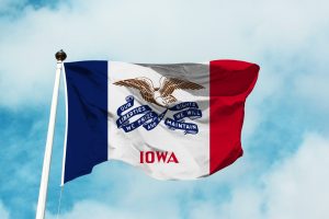 Iowa zászlaja