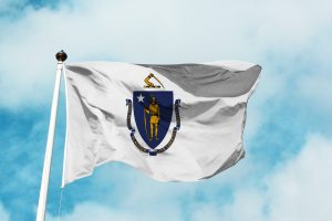 Massachusetts zászlaja