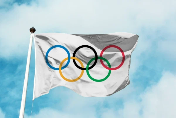 Olimpiai zászló – lobogó zászló Olimpiai zászló – lobogó zászló