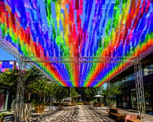 Szalagos Árnyékoló - Rainbow